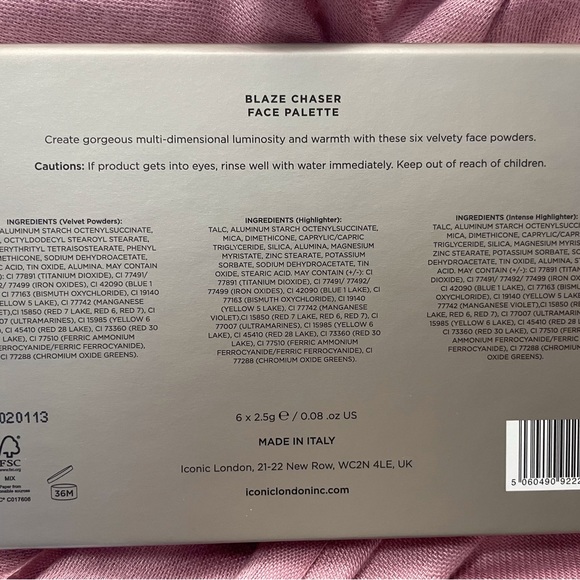 ICONIC London’s / NWOT Multi-Use Face Makup Palette Eyeshadow - Picture 3 of 4